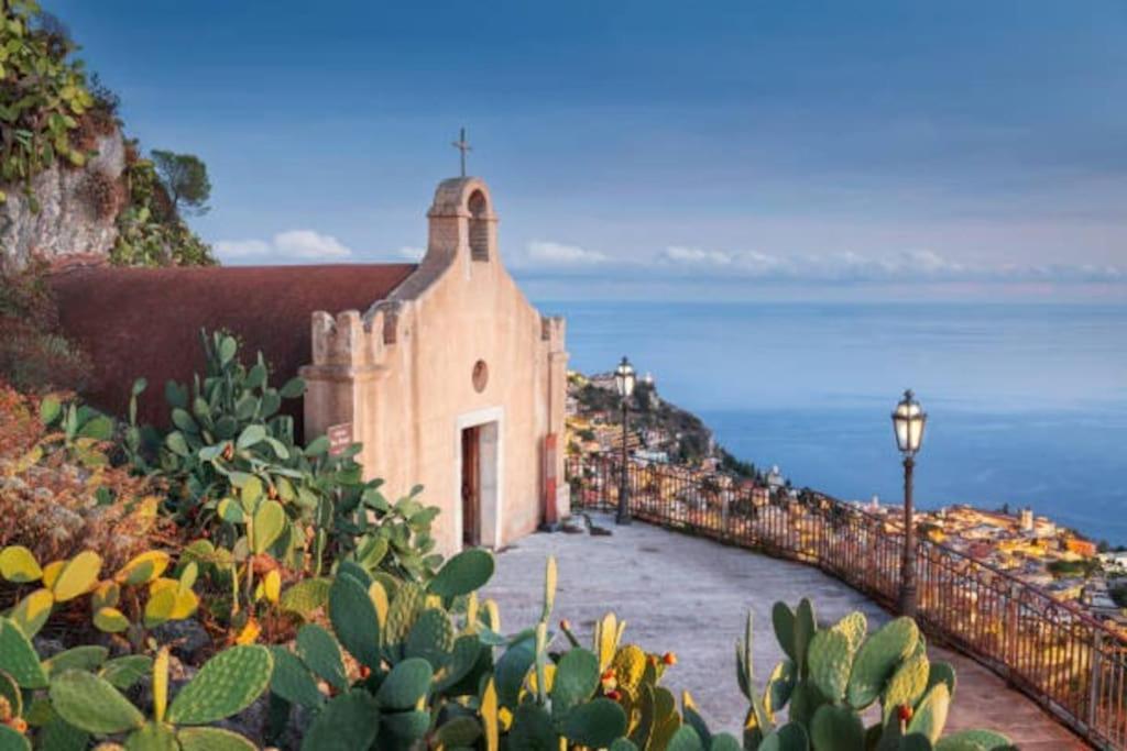 La Chicca Sicily Holiday House Castelmola Extérieur photo